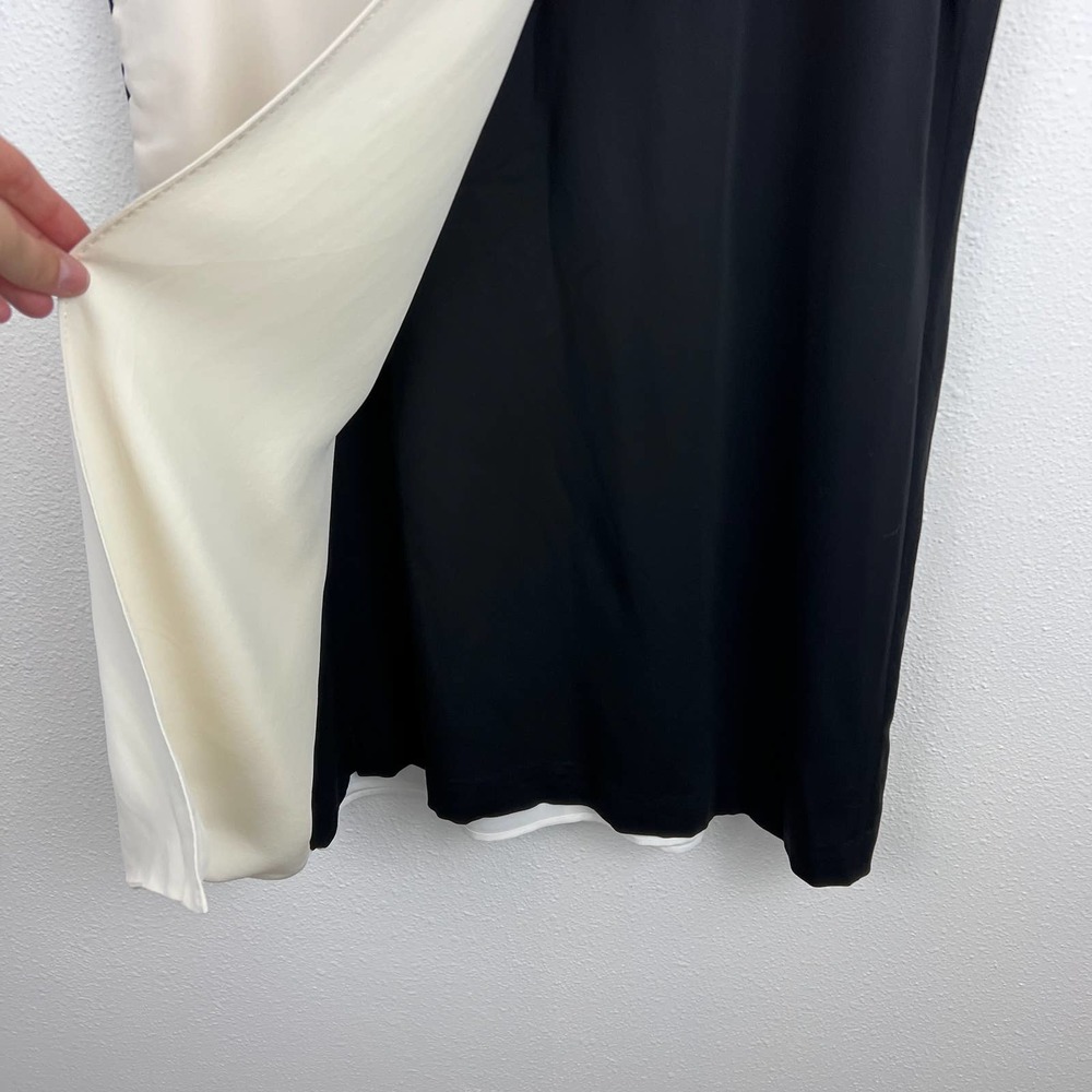 Theory Colorblock Shift Dress - Picture 5 of 9